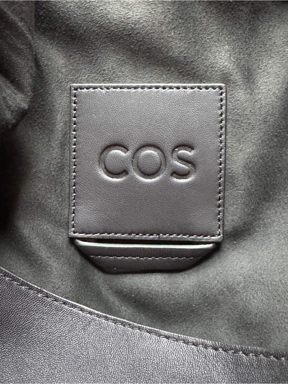 COS SLOUCHY TOTE BAG LEATHER - Picture 5 of 7